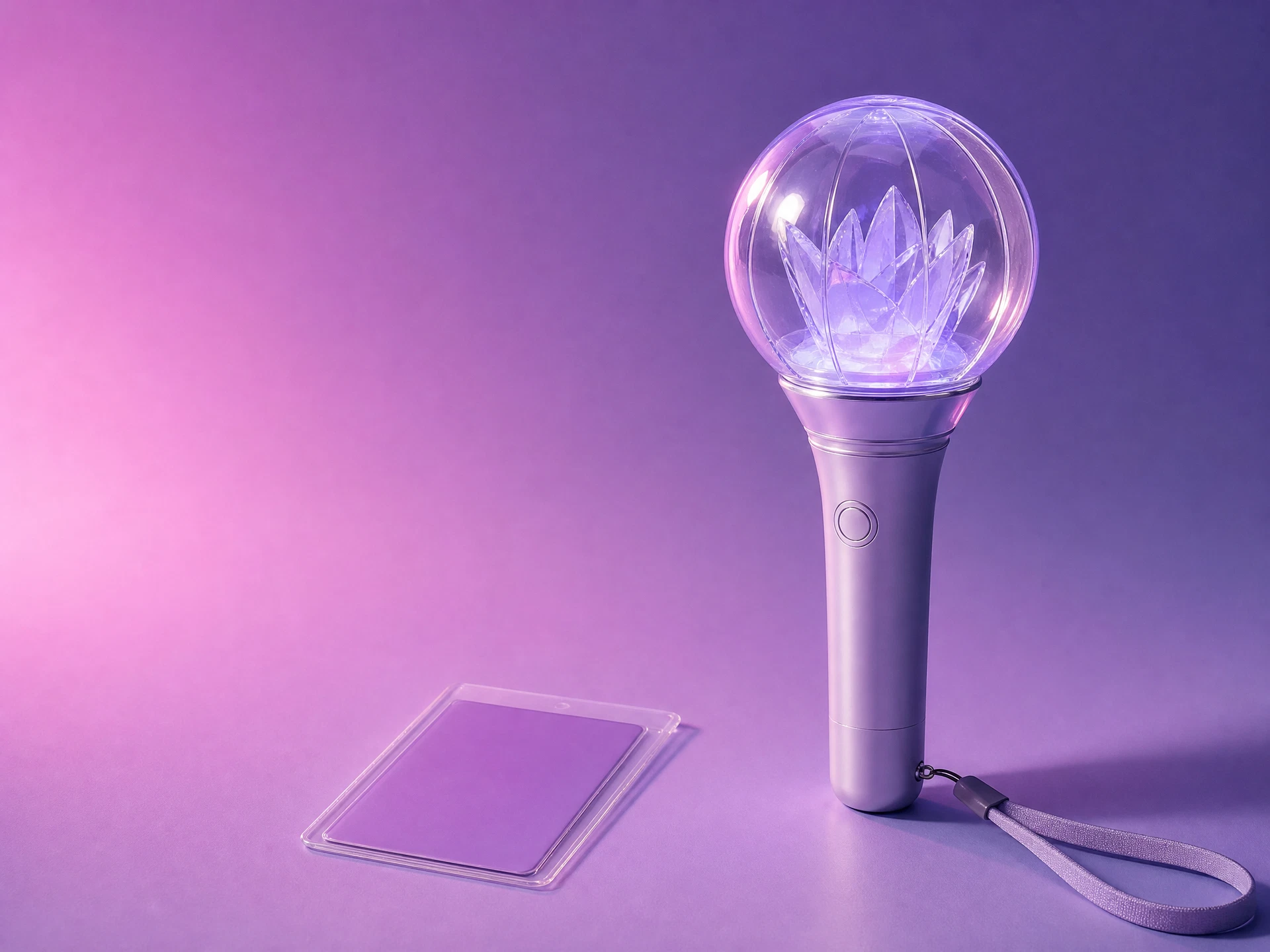 Objects representing K-pop artists
