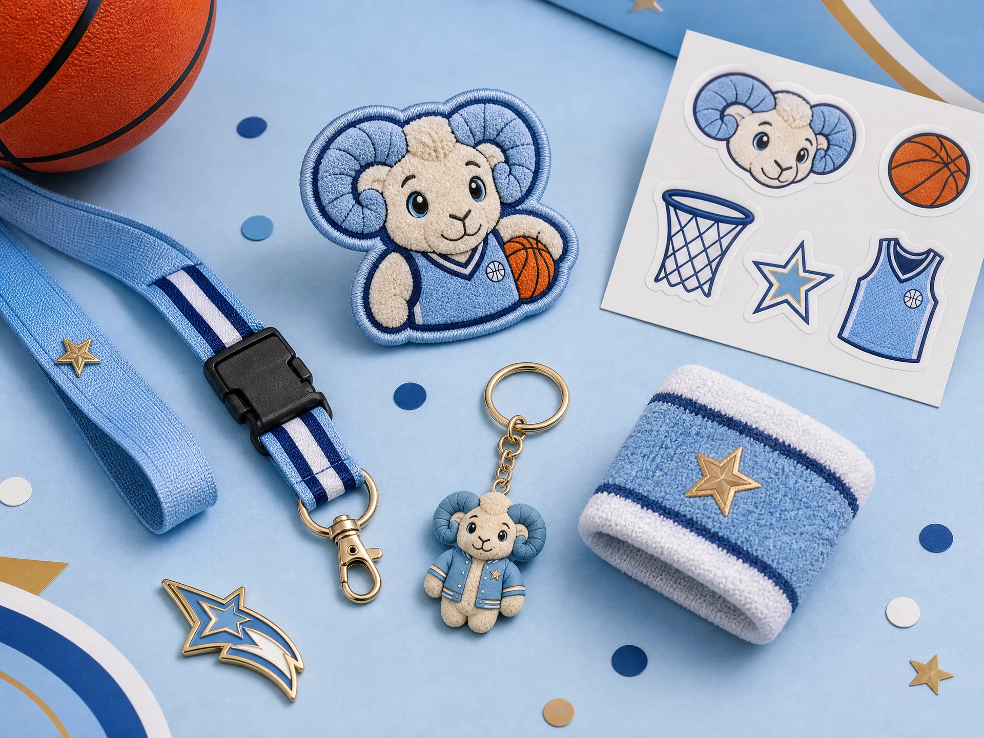 Original basketball fan accessories